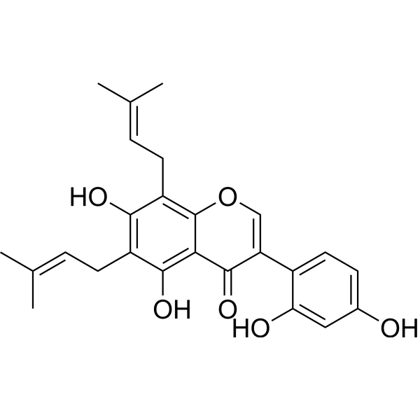 8-Prenylluteone 125002-91-7